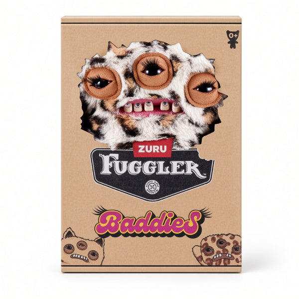 Fuggler Baddies Fuggs 9-Inch Annoyed Alien Leopard Plush
