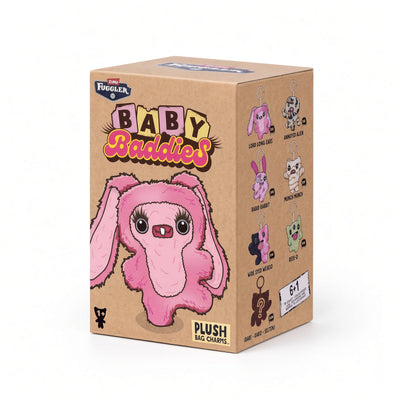 Fuggler Baby Baddies Fugg Series 1 Collectible 5" Plush Toy Hanger Blind Box