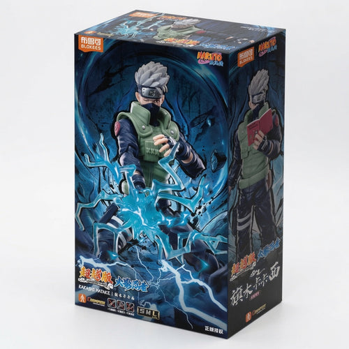 Blokees Naruto Kakashi Hatake Articulated Figure Model Kit – Snap-Fit Collectible Shinobi