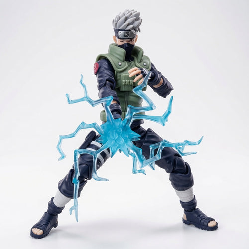 Blokees Naruto Kakashi Hatake Articulated Figure Model Kit – Snap-Fit Collectible Shinobi