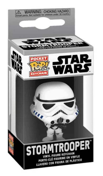 Funko Star Wars Stormtrooper Darth Vader Keychain Pendant Bag Charm Figure