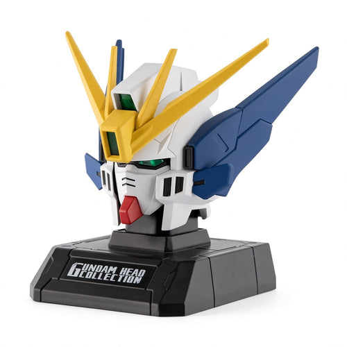 Bandai Mobile Suit Gundam Head Collection Vol. 4 Wing Gundam First Release Edition Blind Box – Official Gundam Head Figure Collectible with Secret Light-Up Base