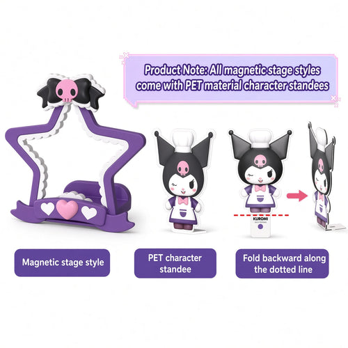 Blokees Sanrio Family Series Kuromi Tadou Interchangeable Figure Blind Box – Official Snap-Fit Collectible Toy
