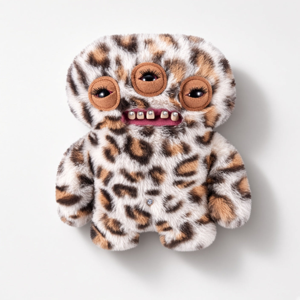 Fuggler Baddies Fuggs 9-Inch Annoyed Alien Leopard Plush