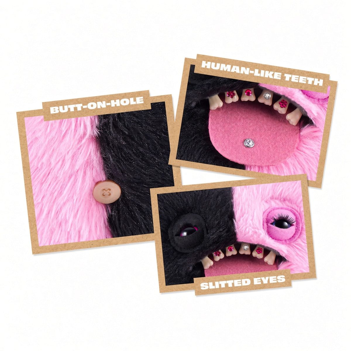 Fuggler Baddies Fuggs 9-Inch Wide Eyed Weirdo Plush