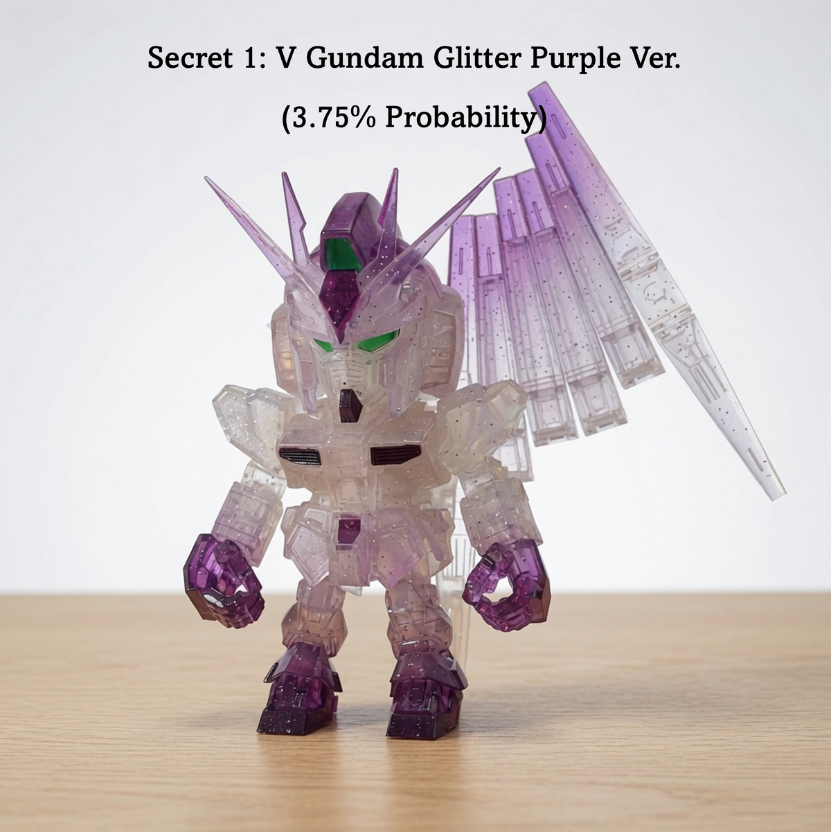 Bandai Namco QMSV Mini RX-93 Nu Gundam Blind Box Figure – Collectible Mobile Suit Gundam Mini-Model