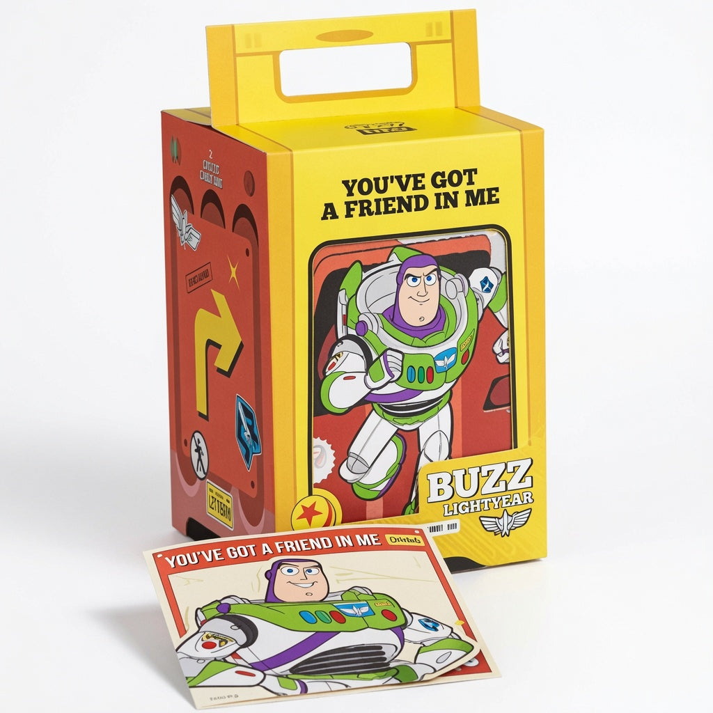 MarTube Buzz Lightyear Road Barrier Lamp – Toy Story LED Desk Light & Display Piece | CRAZXY