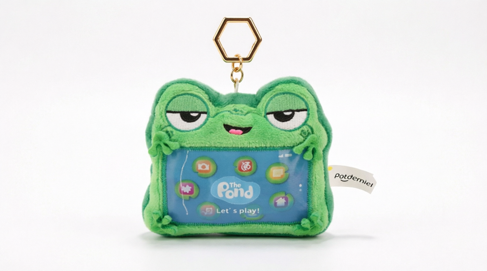 Potdemiel 9.5cm Pixar Toy Story 5 Playful Gravity Lily Pad Flat Hanging Pendant