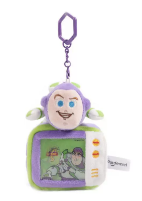 Potdemiel 12.5cm Pixar Toy Story 5 Buzz Lightyear Playful Time Machine Hanging Pendant