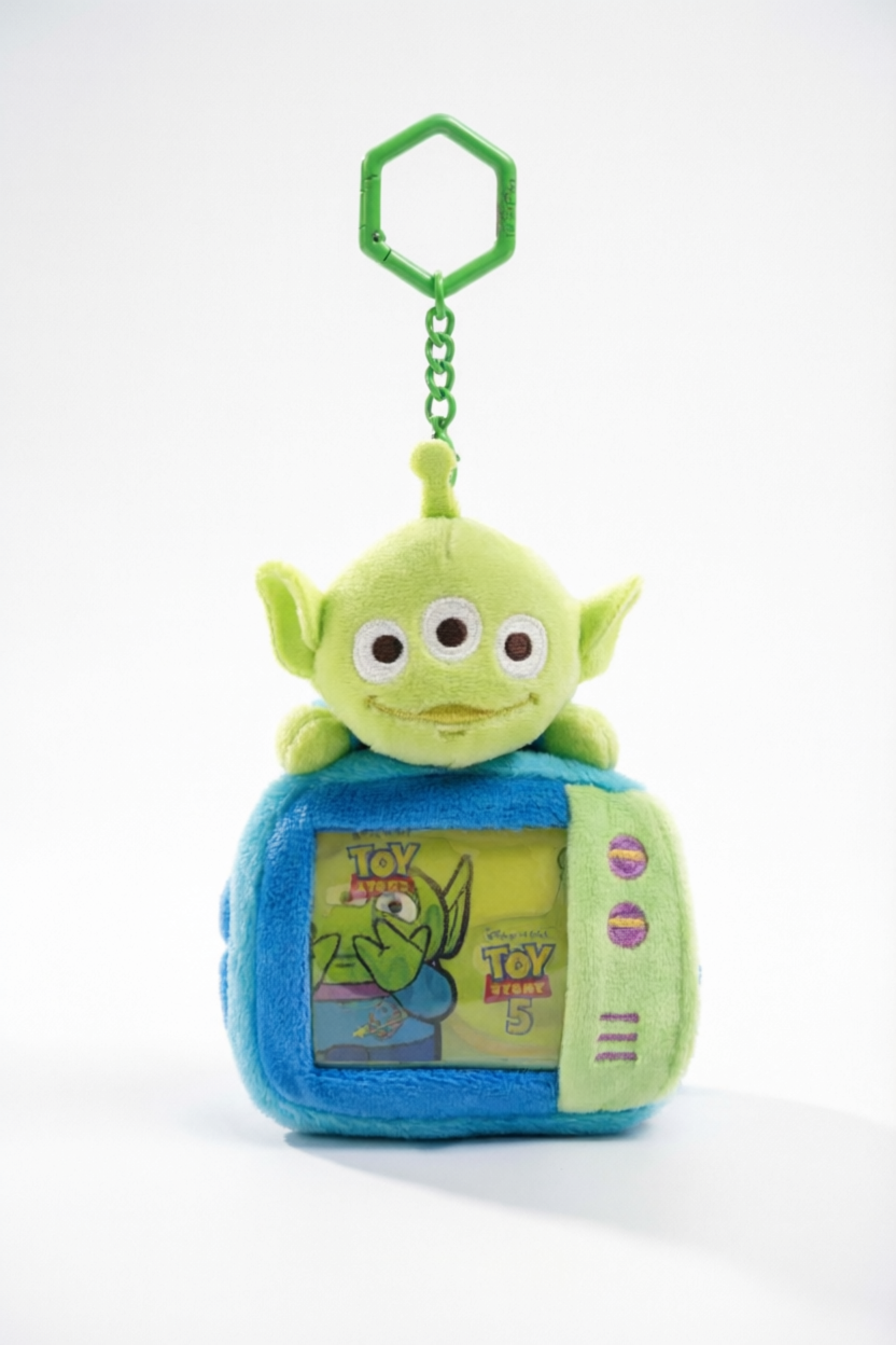 Potdemiel 11.5cm Pixar Toy Story 5 Alien Playful Heart Time Machine Hanging Pendant