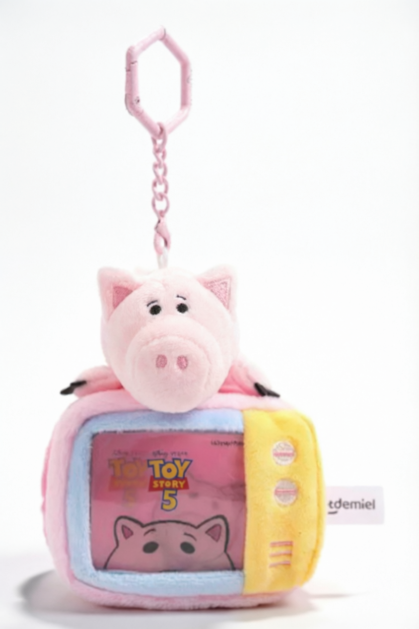 Potdemiel 11.5cm Pixar Toy Story 5 Hamm Playful Heart Time Machine Hanging Pendant