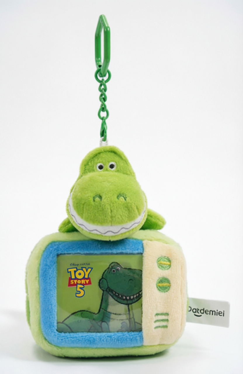 Potdemiel 12cm Pixar Toy Story 5 Rex Playful Heart Time Machine Hanging Pendant