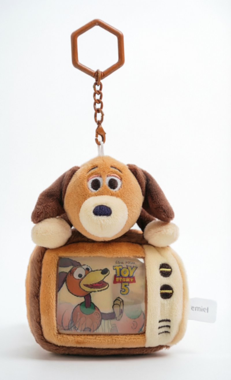 Potdemiel 11.5cm Pixar Toy Story 5 Slinky Dog Playful Heart Time Machine Hanging Pendant