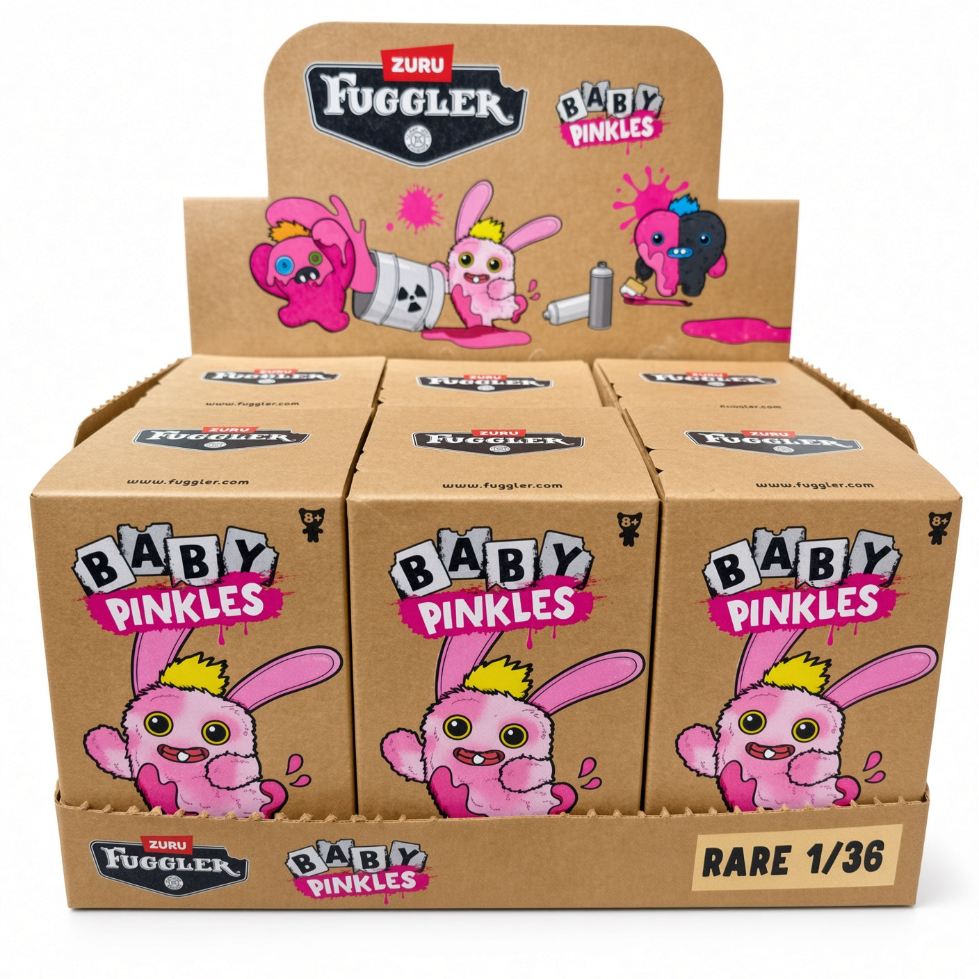 Fuggler Baby Pinkles Plush Bag Charm Blind Box | CRAZXY