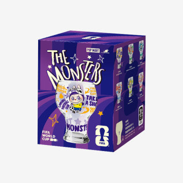 POPMART THE MONSTERS x FIFA SERIES- Glass Cup Blink Box