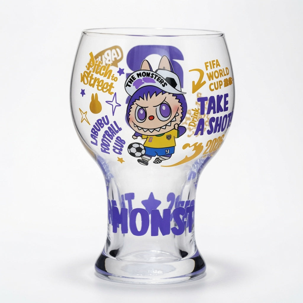 POPMART THE MONSTERS x FIFA SERIES- Glass Cup Blink Box