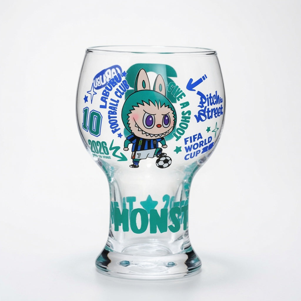 POPMART THE MONSTERS x FIFA SERIES- Glass Cup Blink Box
