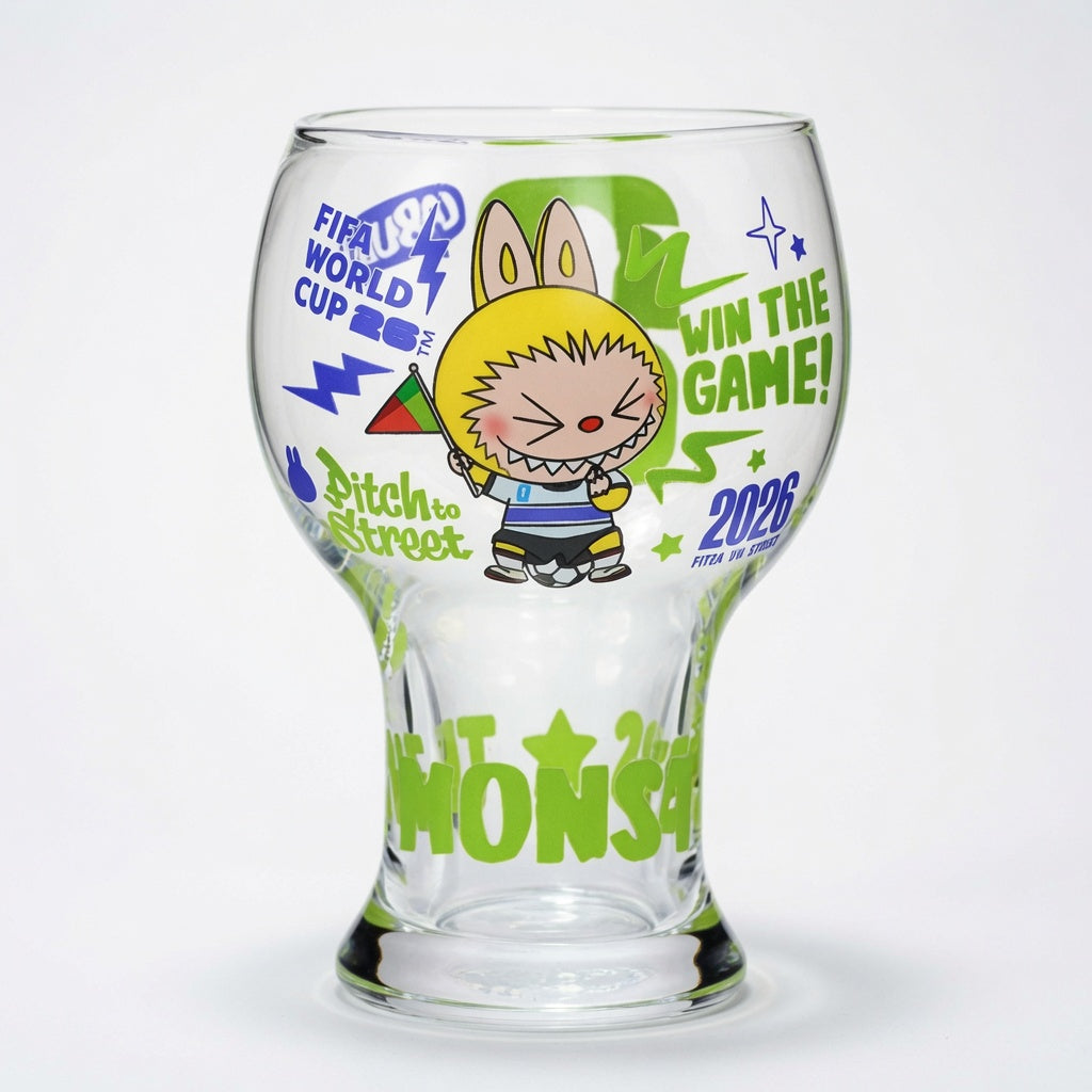 POPMART THE MONSTERS x FIFA SERIES- Glass Cup Blink Box
