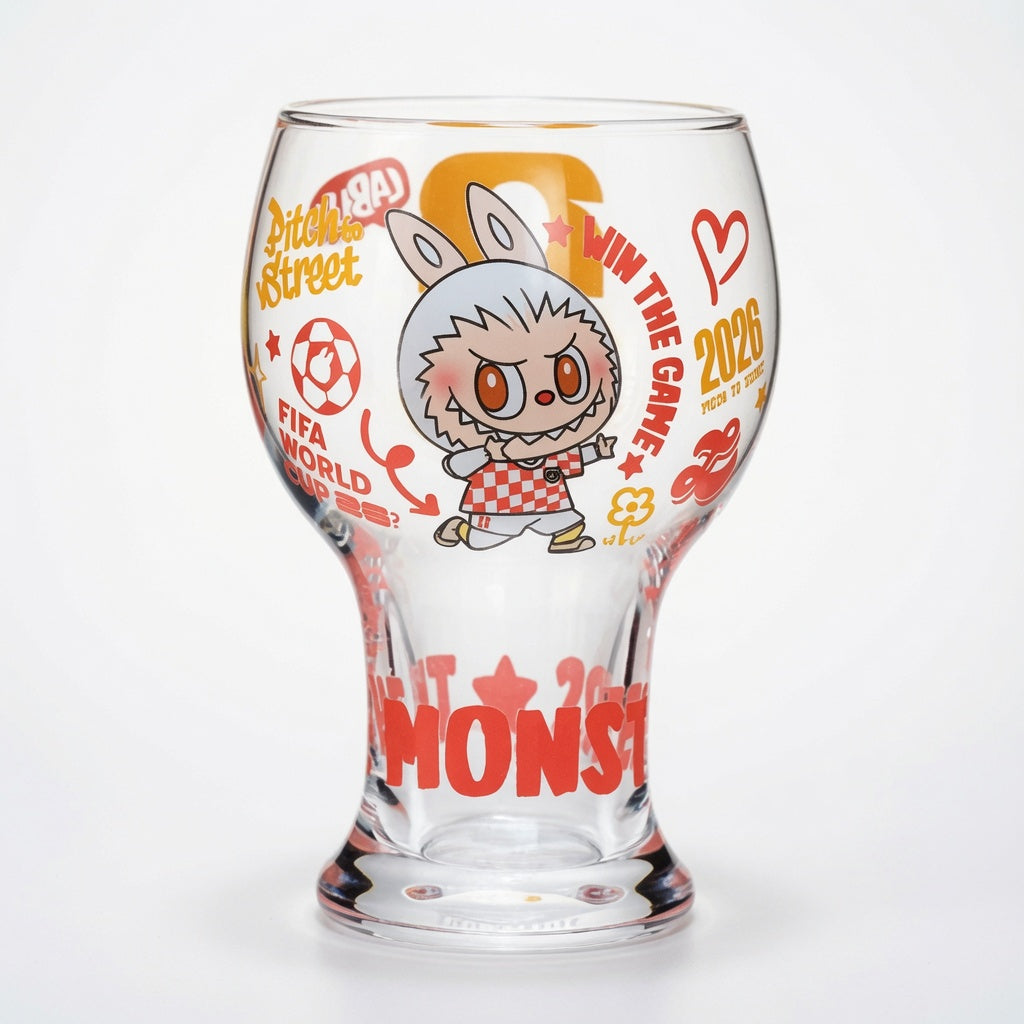 POPMART THE MONSTERS x FIFA SERIES- Glass Cup Blink Box