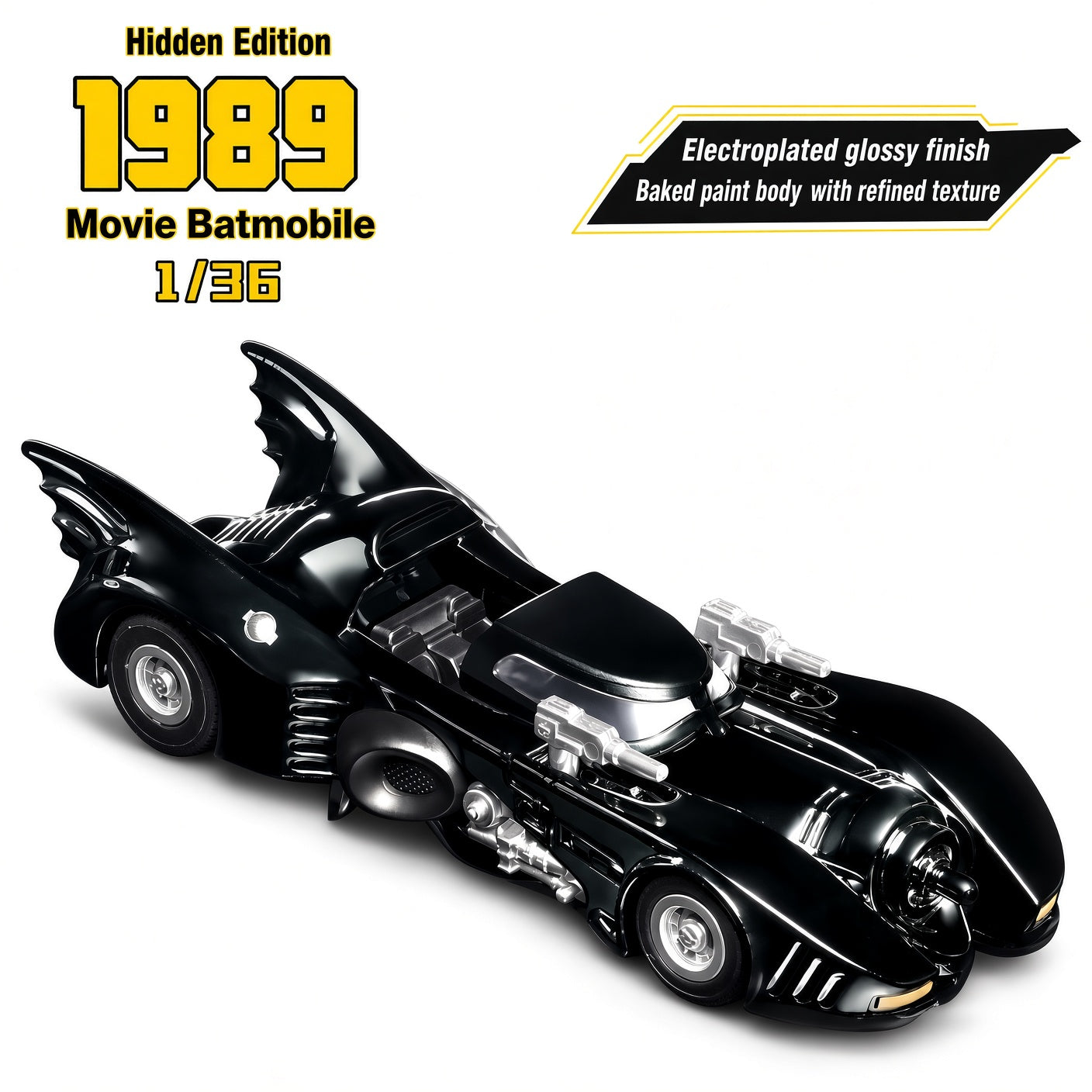 Blokees Batman Vol.1 Gotham Shadow Collectible Building Block BatMobile Model Kit – Snap-Fit DC Collector Toy | CRAZXY