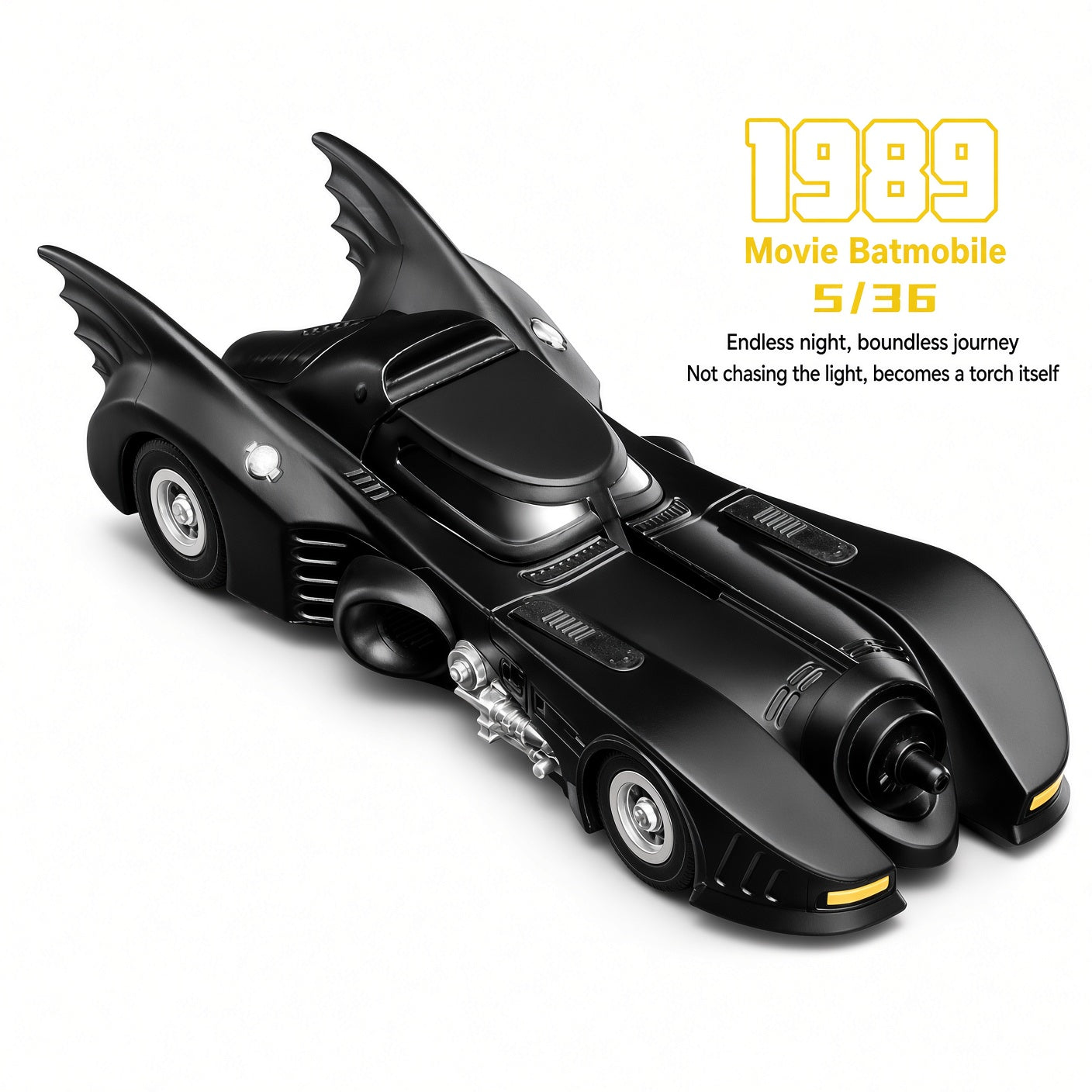 Blokees Batman Vol.1 Gotham Shadow Collectible Building Block BatMobile Model Kit – Snap-Fit DC Collector Toy | CRAZXY