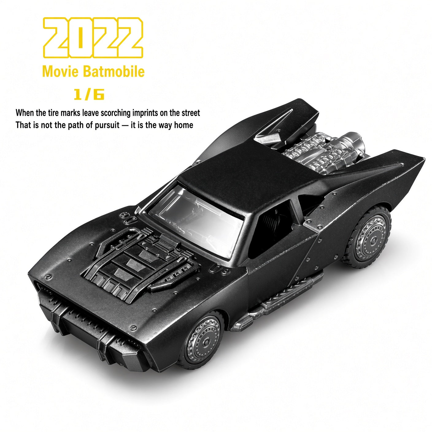 Blokees Batman Vol.1 Gotham Shadow Collectible Building Block BatMobile Model Kit – Snap-Fit DC Collector Toy | CRAZXY