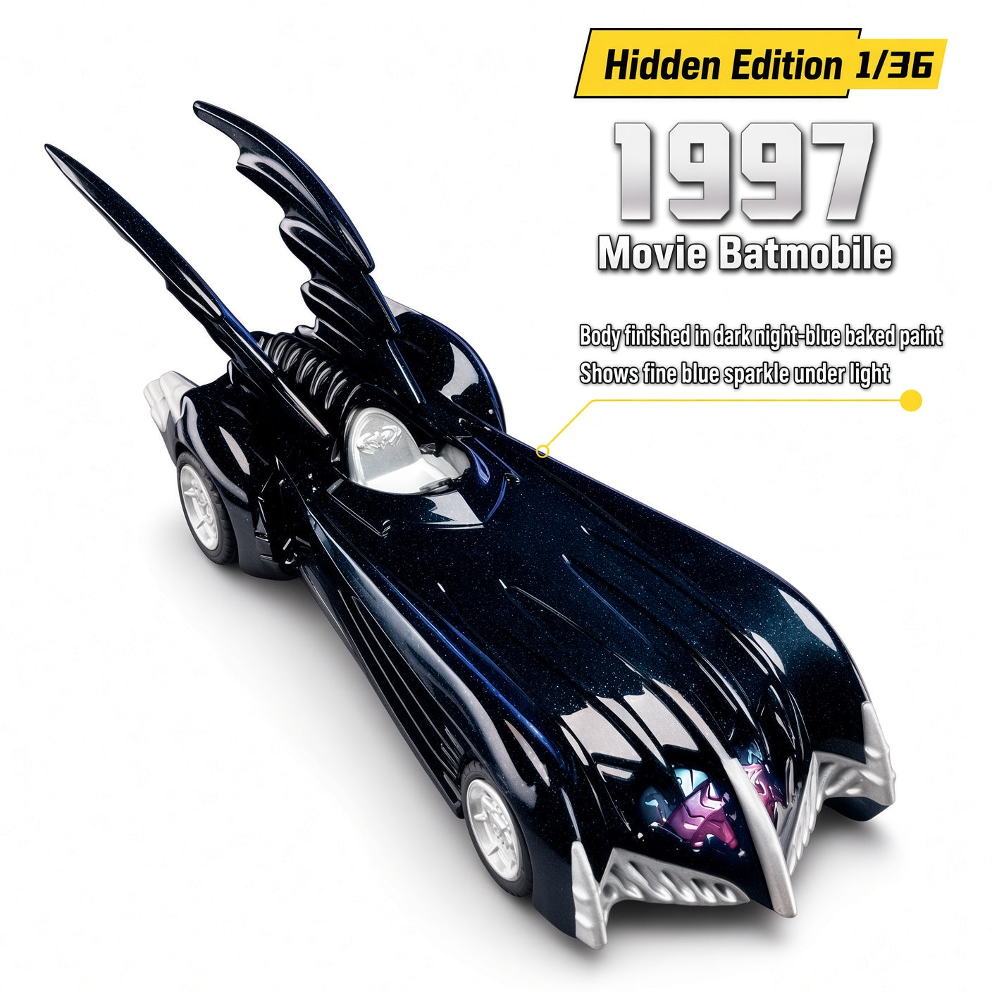 Blokees Batman Vol.2 Gotham Shadow Collectible Building Block Car Model Kit – Snap-Fit DC Collector Toy | CRAZXY