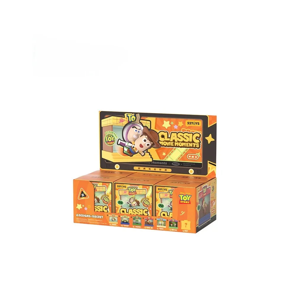 52TOYS Disney Pixar Toy Story "Classic Movie Moments" LED Display Blind Box Figure | CRAZXY