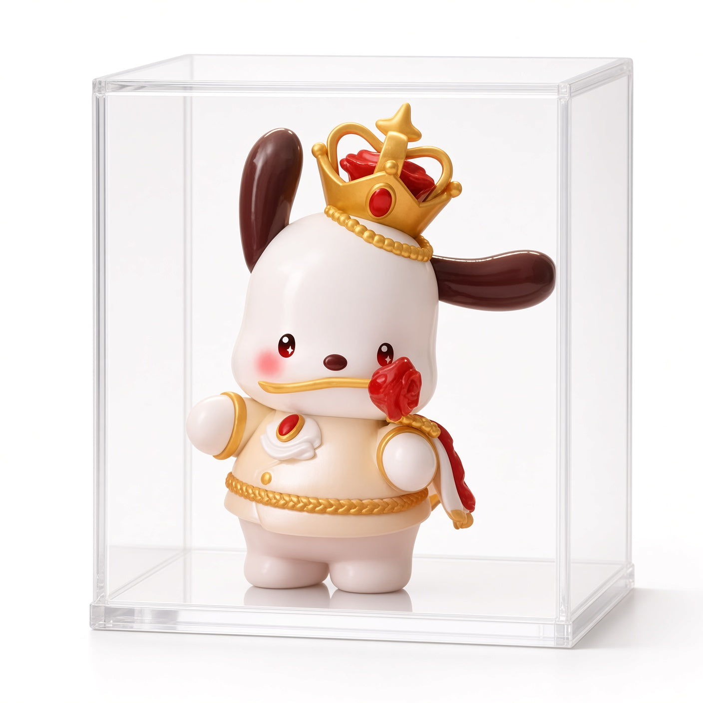 TOPTOY Sanrio Rose Night Series Blind Box – Pudding Dog, Kuromi & Hello Kitty Desktop Collectible Figure | CRAZXY