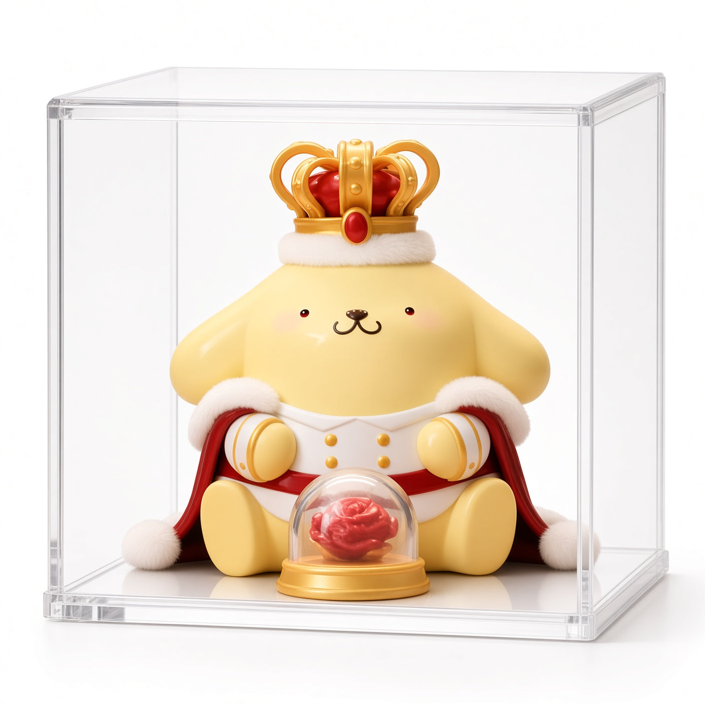 TOPTOY Sanrio Rose Night Series Blind Box – Pudding Dog, Kuromi & Hello Kitty Desktop Collectible Figure | CRAZXY