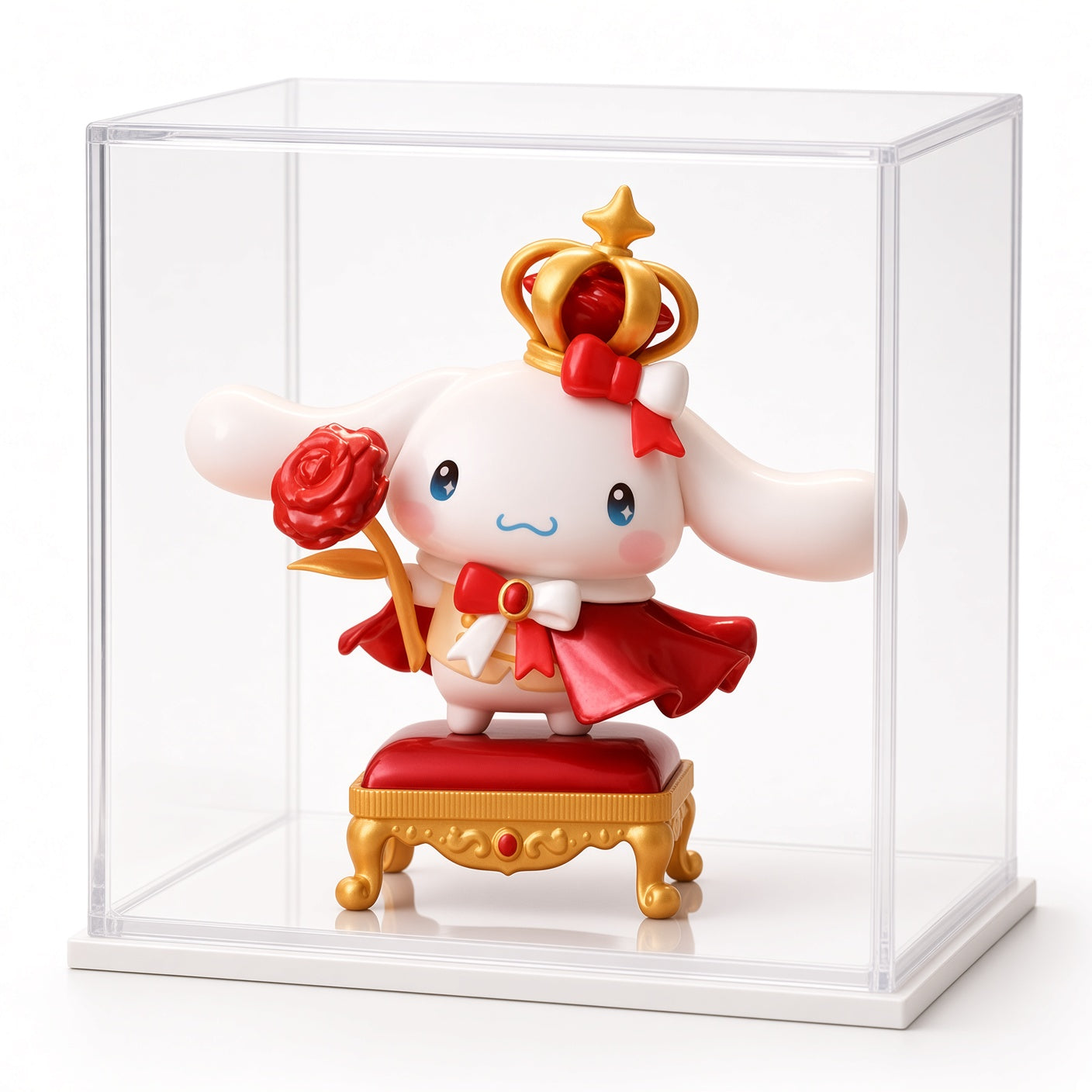 TOPTOY Sanrio Rose Night Series Blind Box – Pudding Dog, Kuromi & Hello Kitty Desktop Collectible Figure | CRAZXY