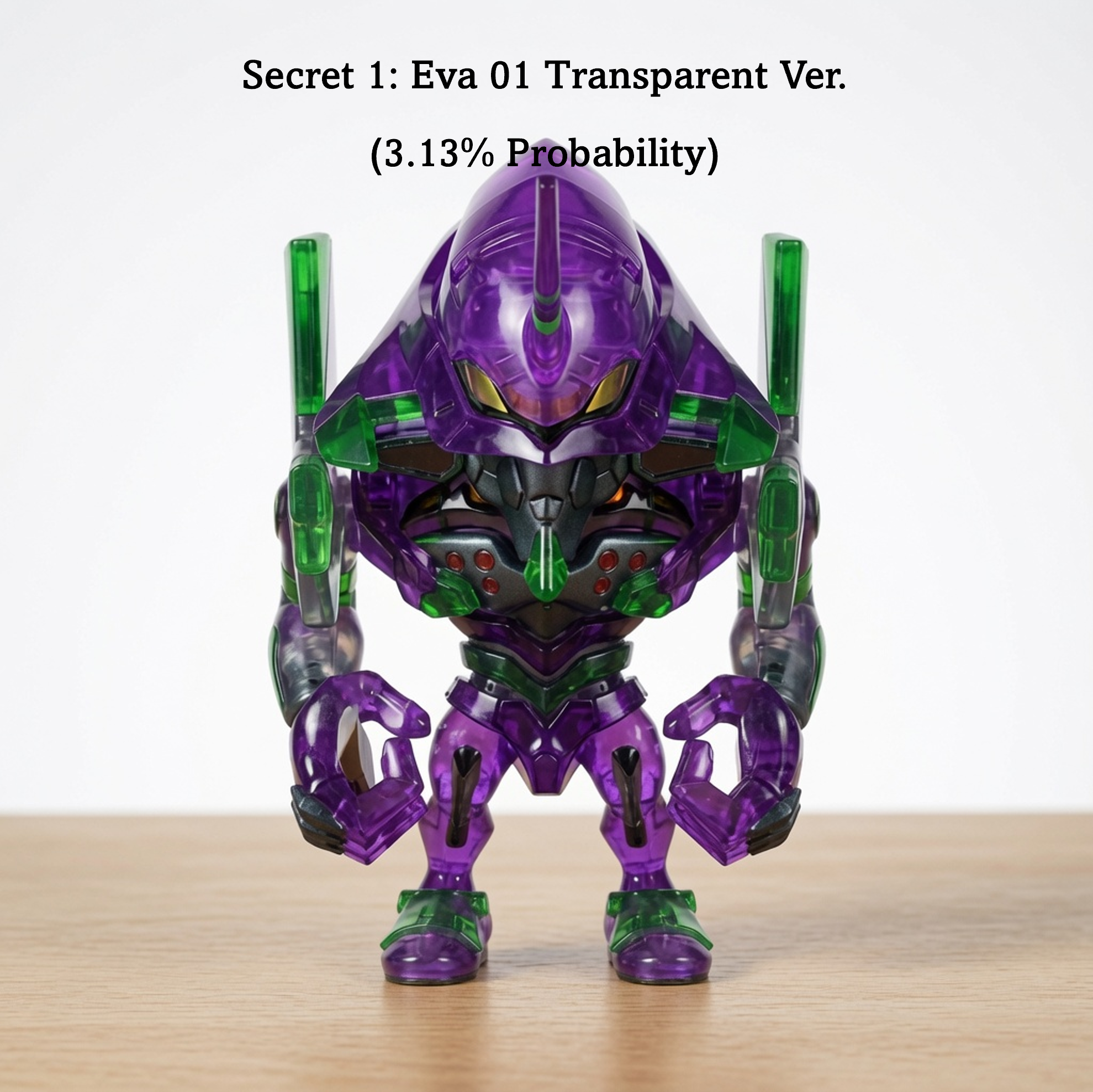 Bandai Namco QMSV-C Evangelion Vol. 1 Blind Box Figure | Collectible Anime Toy