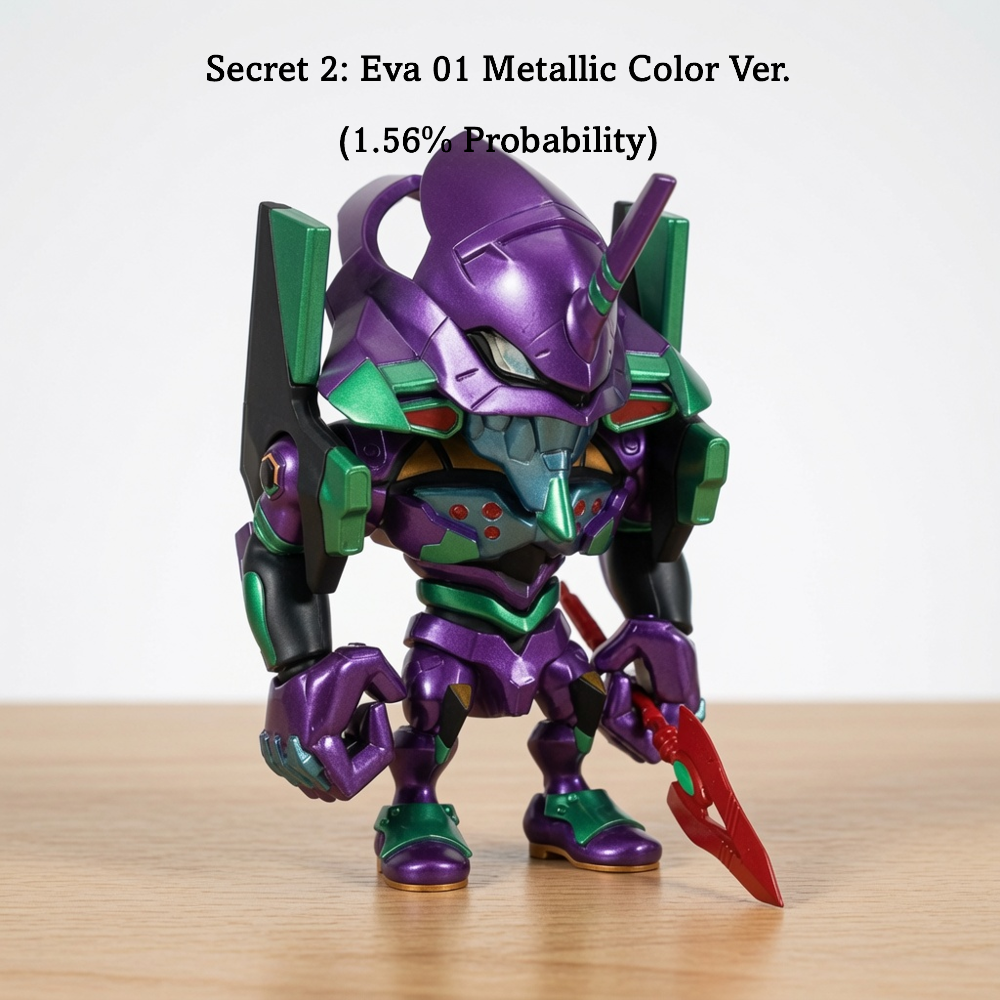 Bandai Namco QMSV-C Evangelion Vol. 1 Blind Box Figure | Collectible Anime Toy