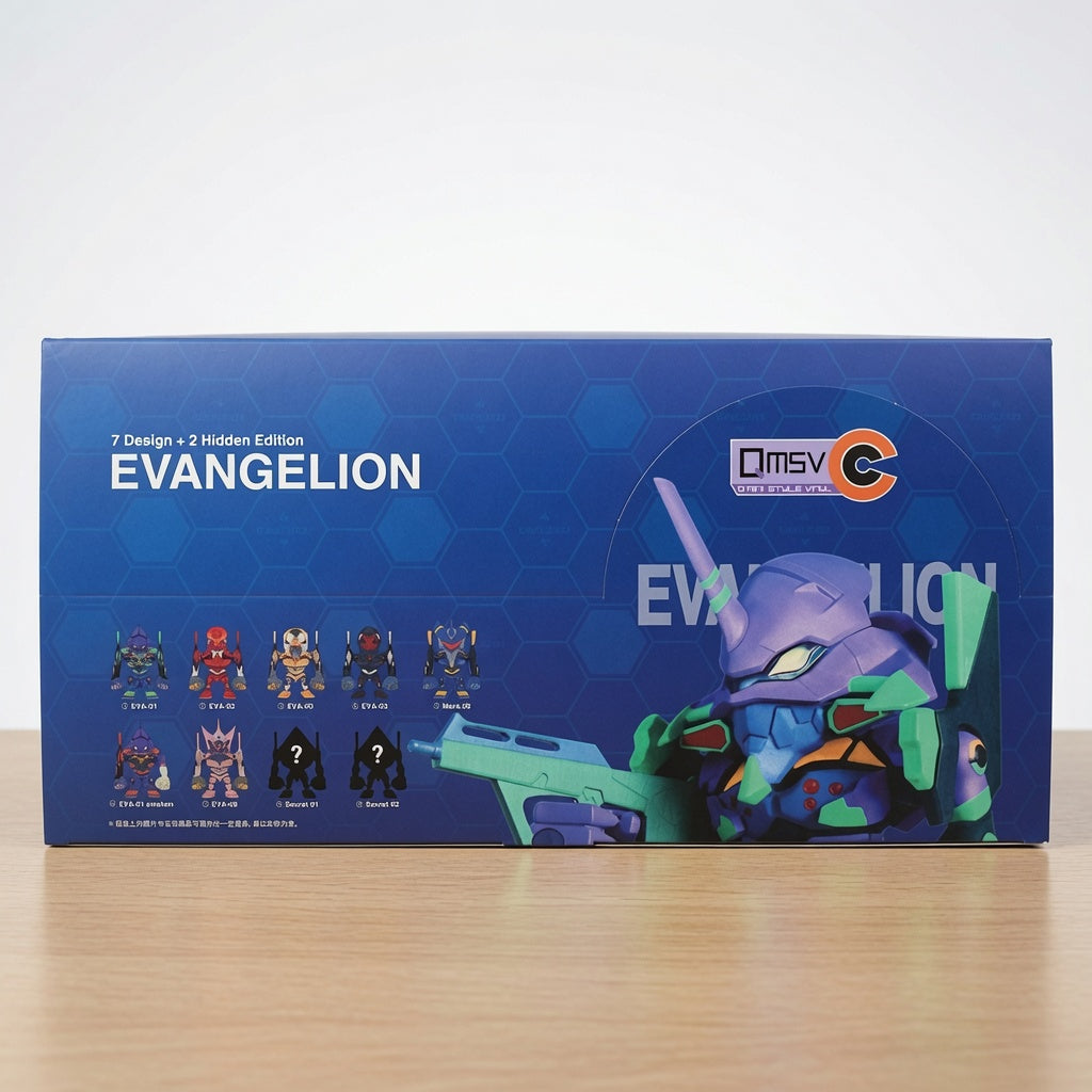 Bandai Namco QMSV-C Evangelion Vol. 1 Blind Box Figure | Collectible Anime Toy