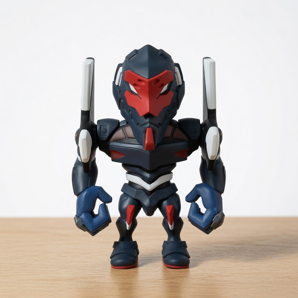Bandai Namco QMSV-C Evangelion Vol. 1 Blind Box Figure | Collectible Anime Toy