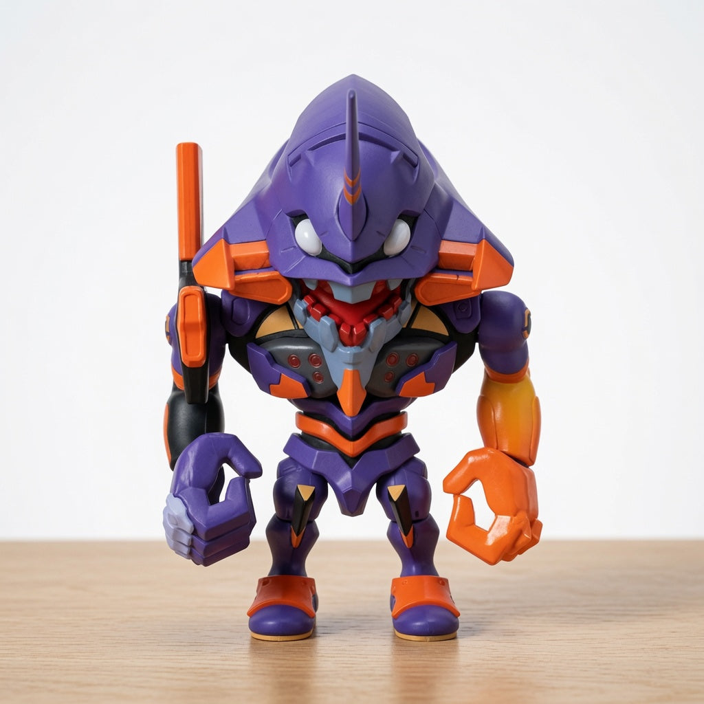 Bandai Namco QMSV-C Evangelion Vol. 1 Blind Box Figure | Collectible Anime Toy