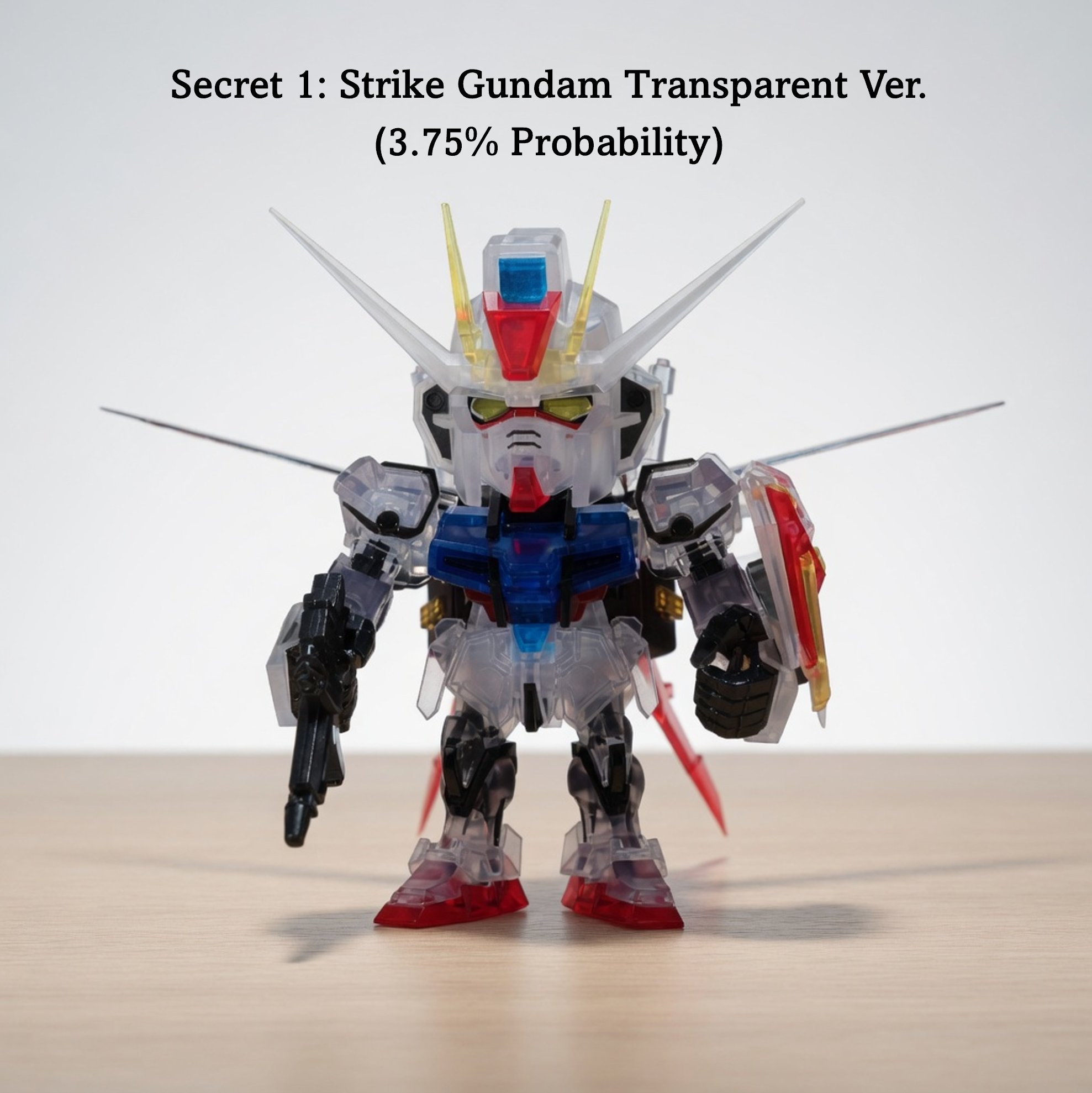 Bandai QMSV Mini Strike & Destiny Gundam Blind Box Figure