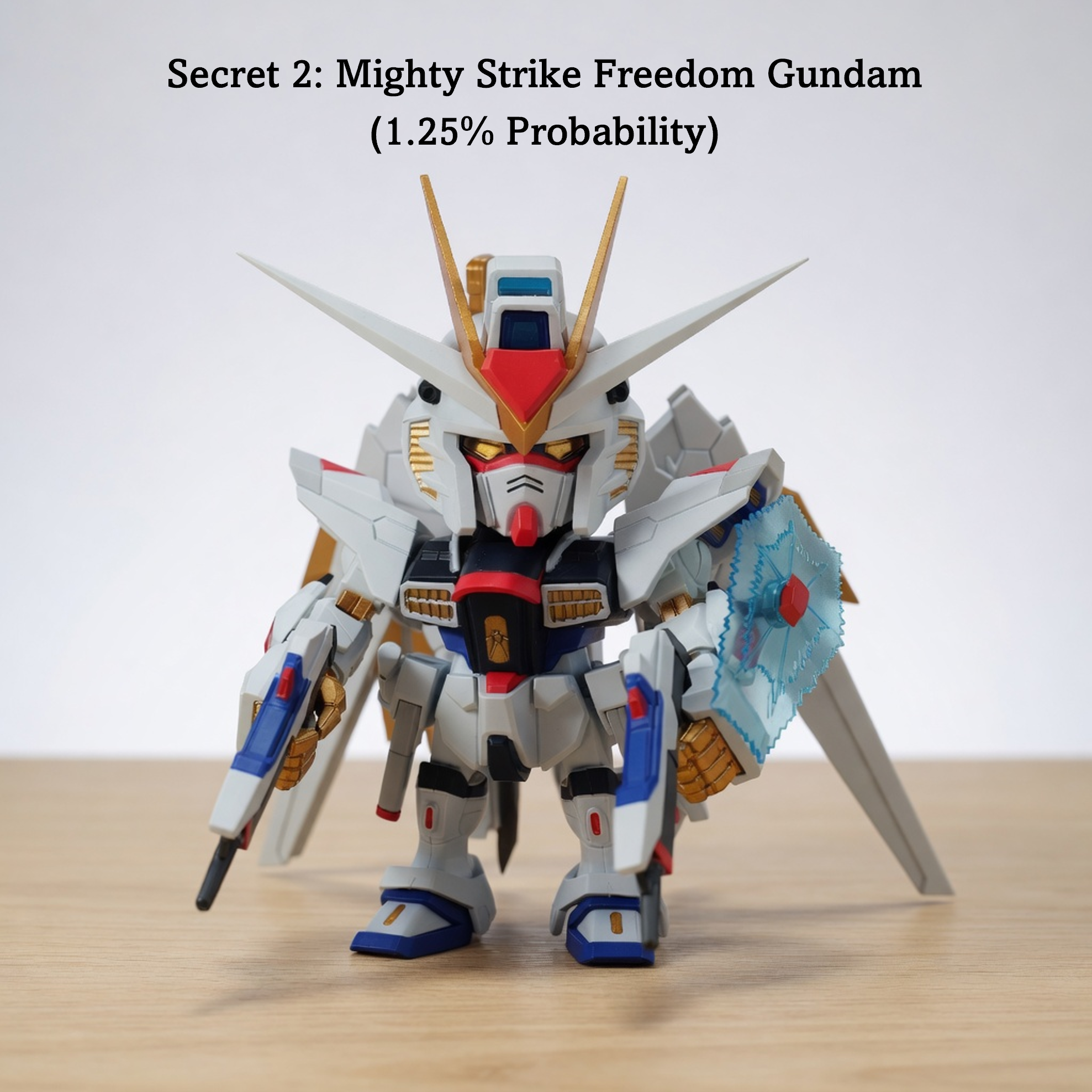 Bandai QMSV Gundam Seed Freedom Blind Box Figure