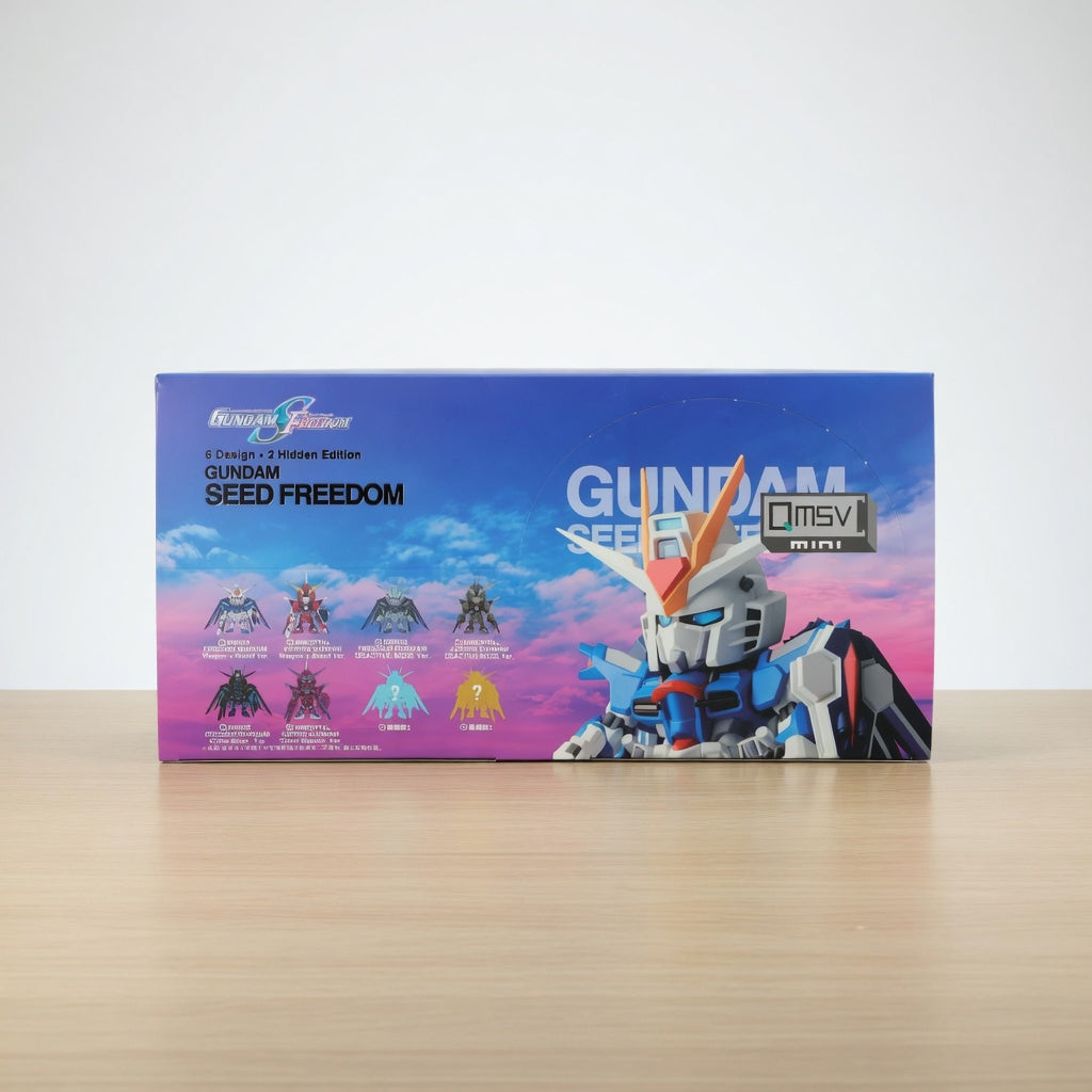 Bandai QMSV Gundam Seed Freedom Blind Box Figure