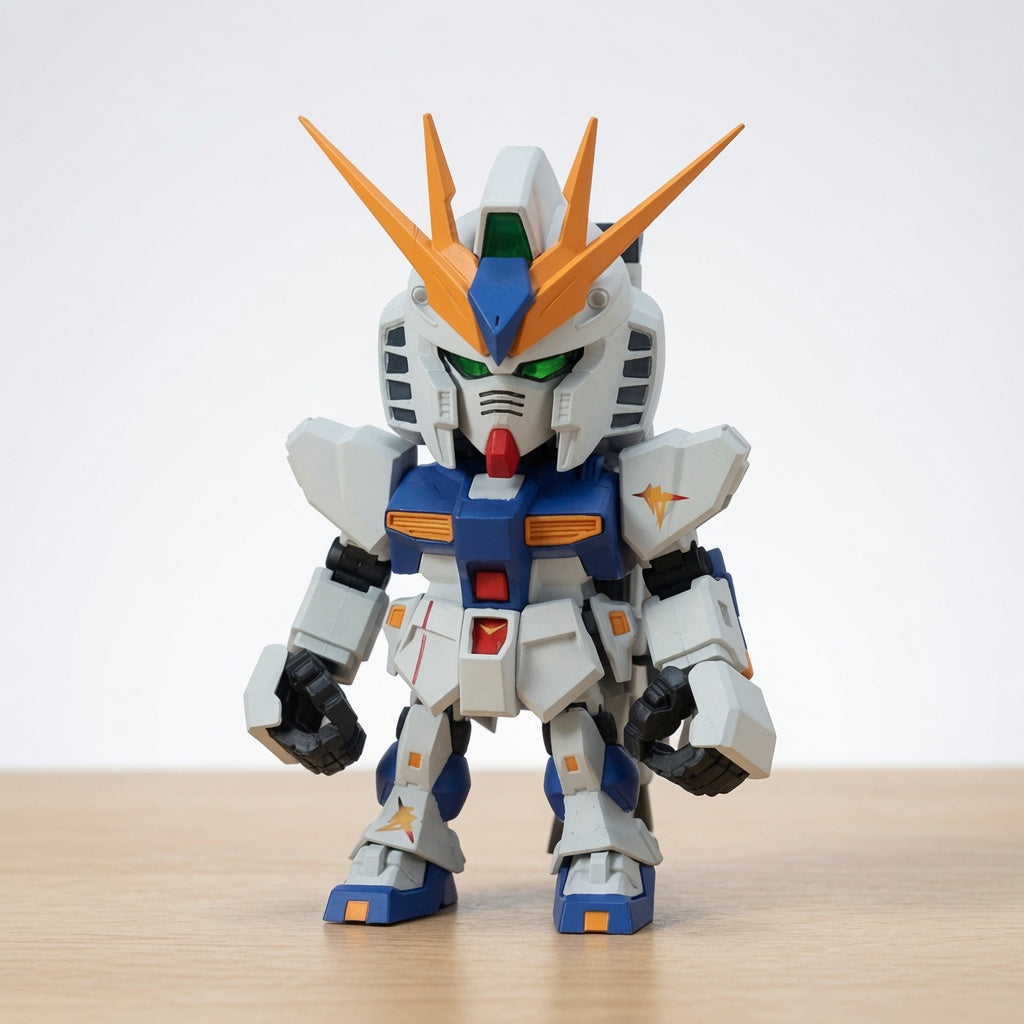 Bandai Namco QMSV Mini RX-93 Nu Gundam Blind Box Figure – Collectible Mobile Suit Gundam Mini-Model