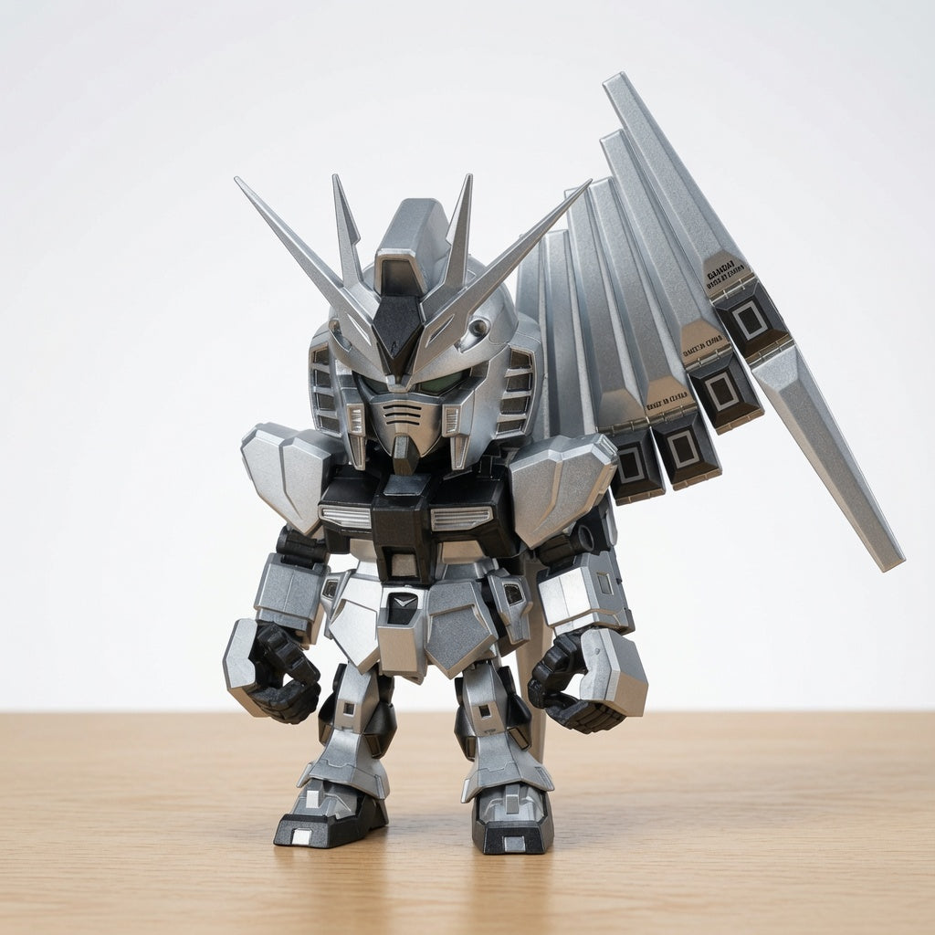 Bandai Namco QMSV Mini RX-93 Nu Gundam Blind Box Figure – Collectible Mobile Suit Gundam Mini-Model