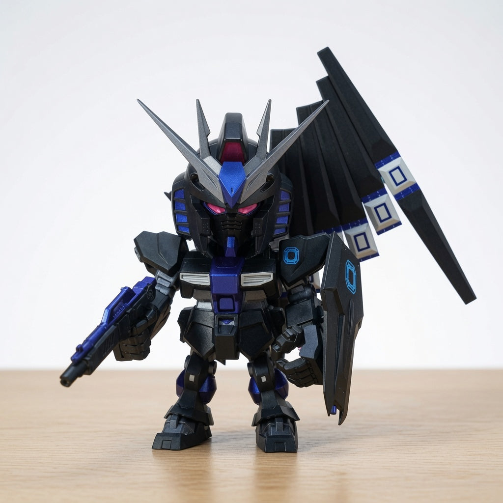 Bandai Namco QMSV Mini RX-93 Nu Gundam Blind Box Figure – Collectible Mobile Suit Gundam Mini-Model