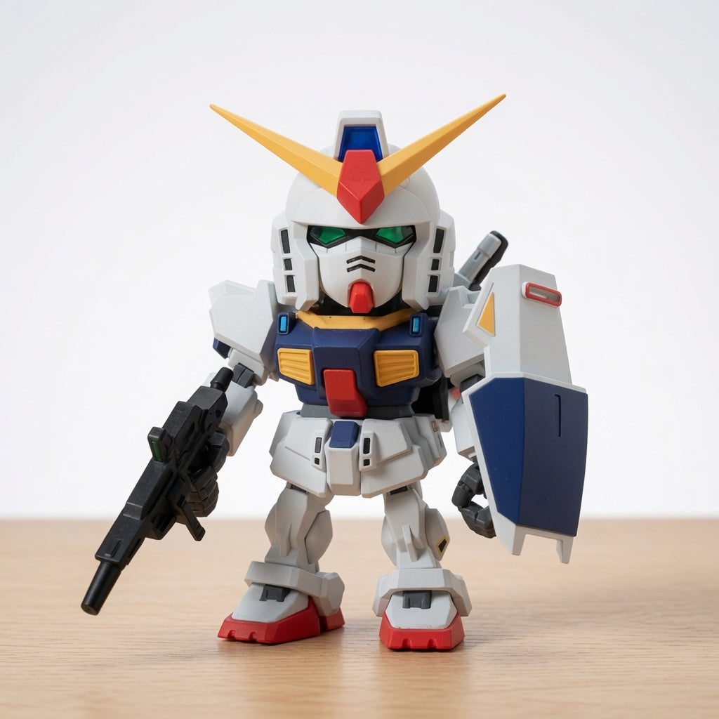 Bandai Namco QMSV Mini Z Gundam & Gundam MK-II Blind Box Figure – Collectible Mobile Suit Gundam Mini-Model
