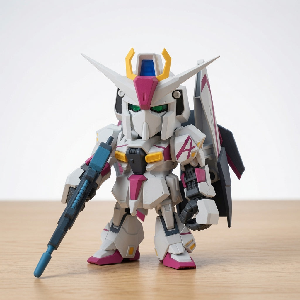 Bandai Namco QMSV Mini Z Gundam & Gundam MK-II Blind Box Figure – Collectible Mobile Suit Gundam Mini-Model
