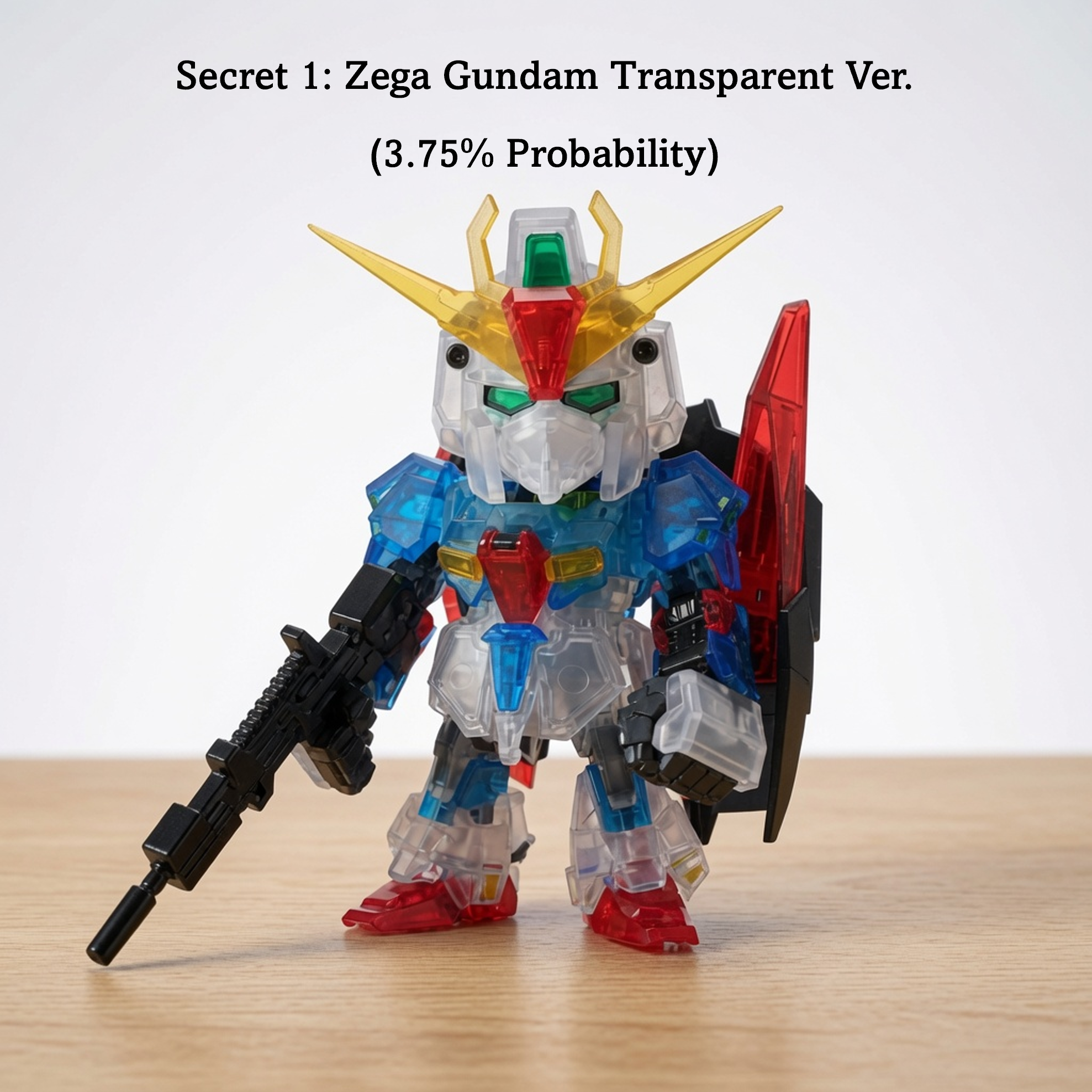 Bandai Namco QMSV Mini Z Gundam & Gundam MK-II Blind Box Figure – Collectible Mobile Suit Gundam Mini-Model