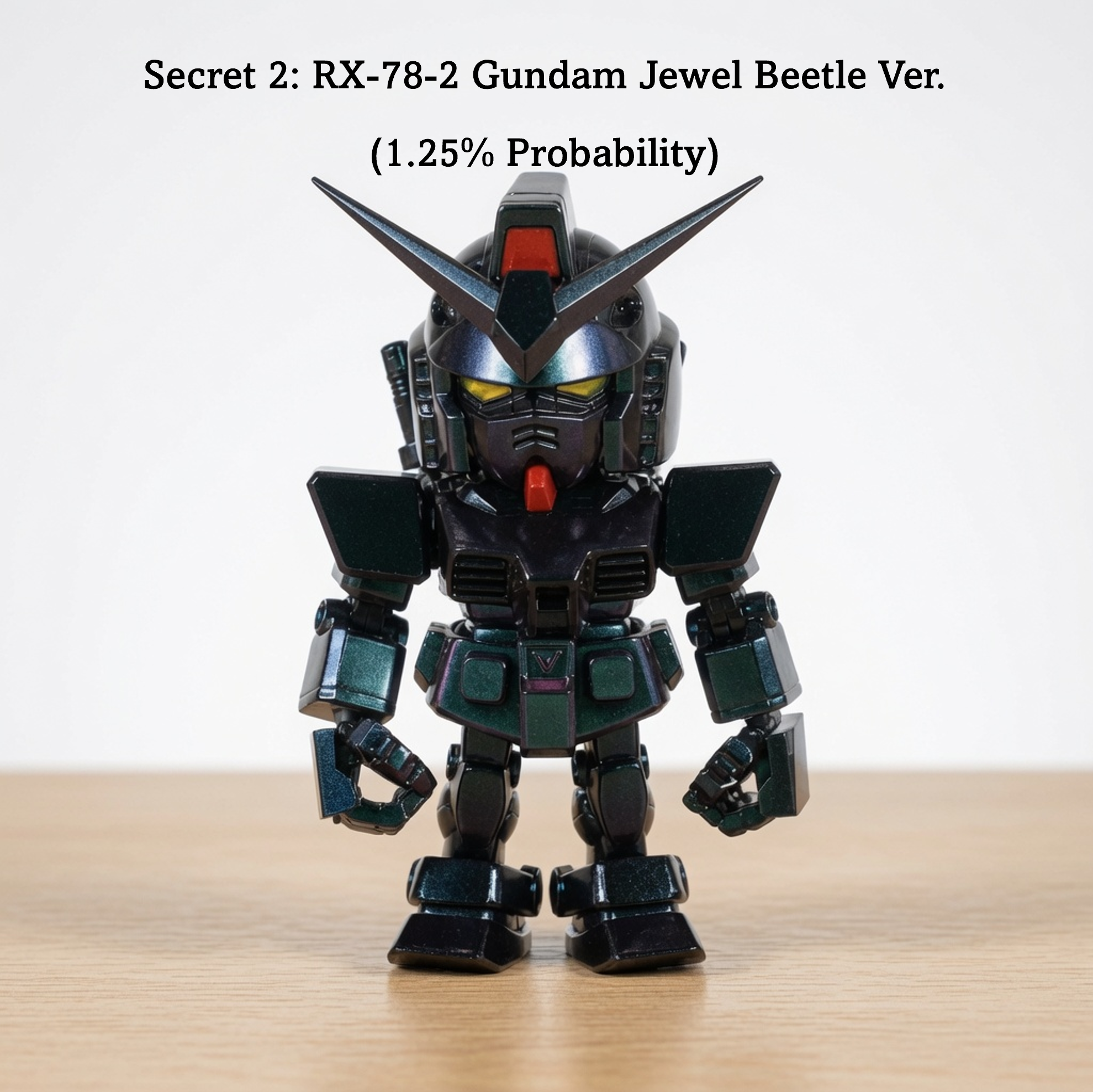 Bandai Namco QMSV Mini RX-78-2 Gundam Blind Box Figure – Collectible Mobile Suit Gundam Mini-Model