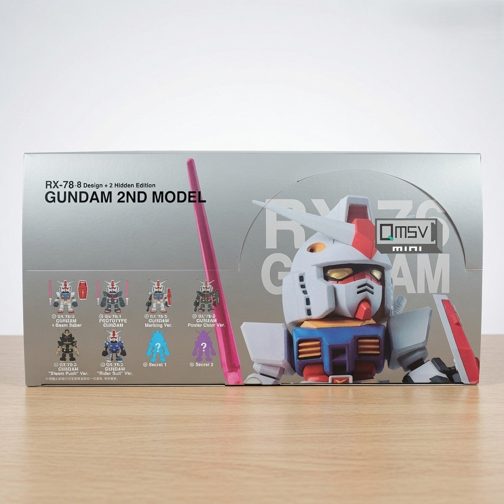 Bandai Namco QMSV Mini RX-78-2 Gundam Blind Box Figure – Collectible Mobile Suit Gundam Mini-Model
