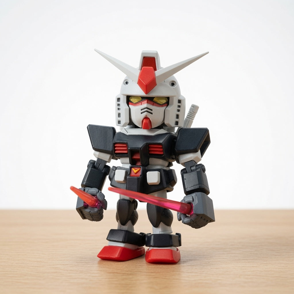 Bandai Namco QMSV Mini RX-78-2 Gundam Blind Box Figure – Collectible Mobile Suit Gundam Mini-Model