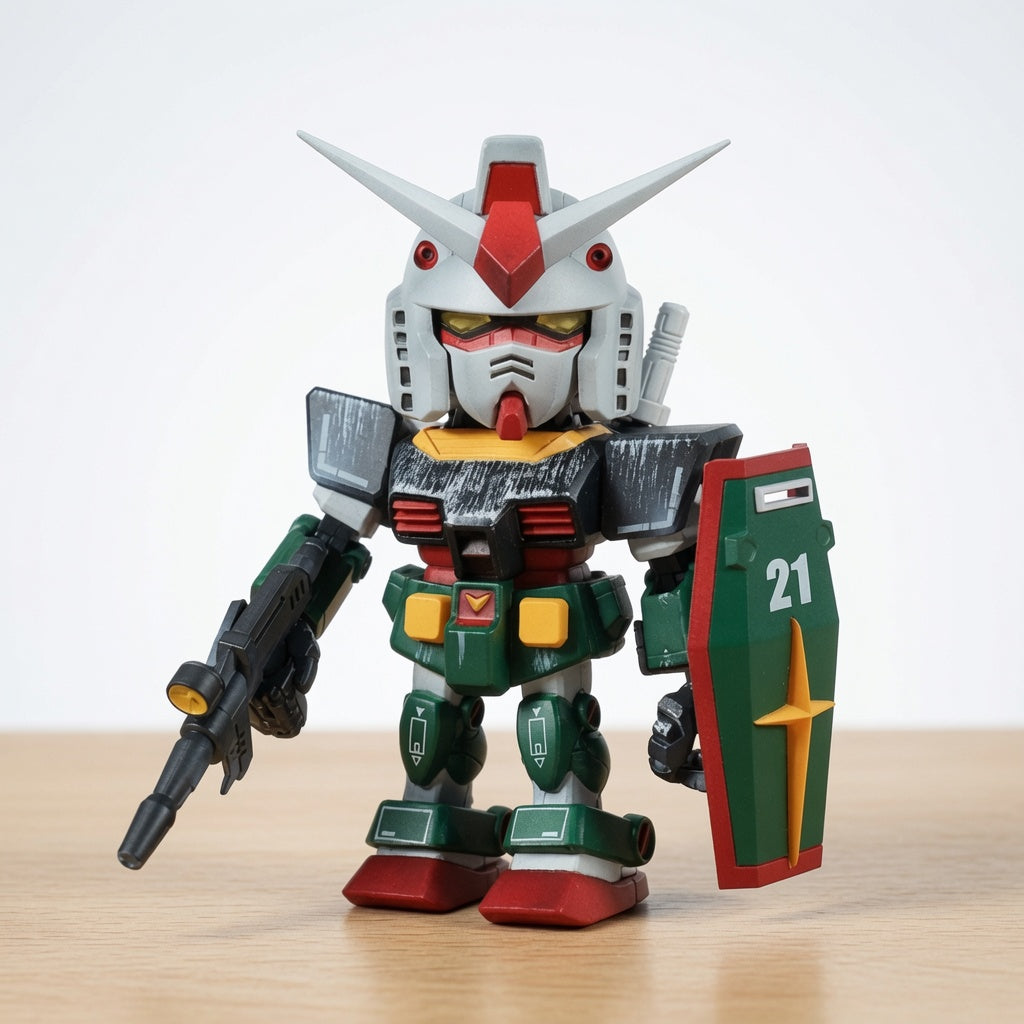 Bandai Namco QMSV Mini RX-78-2 Gundam Blind Box Figure – Collectible Mobile Suit Gundam Mini-Model