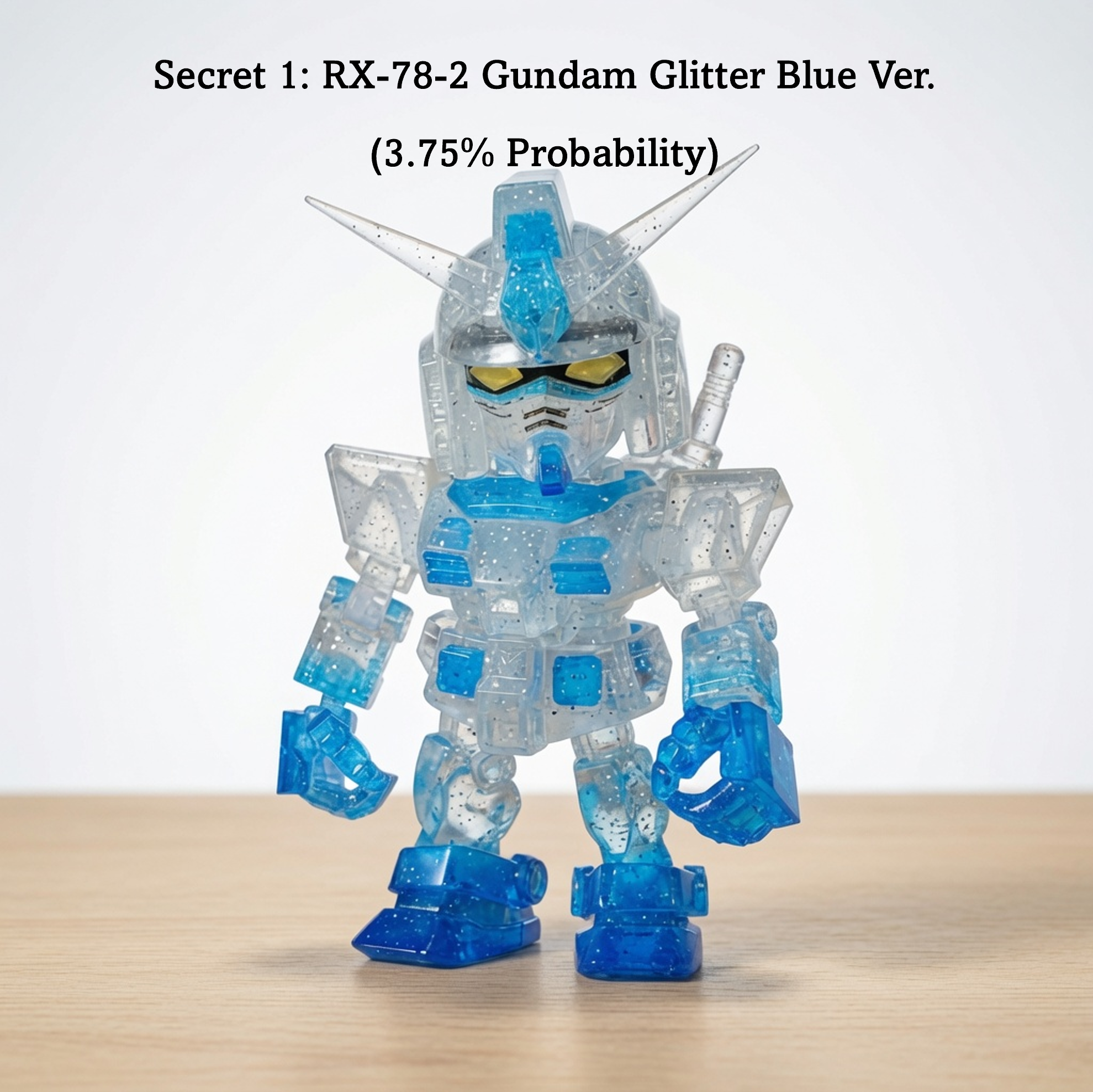 Bandai Namco QMSV Mini RX-78-2 Gundam Blind Box Figure – Collectible Mobile Suit Gundam Mini-Model